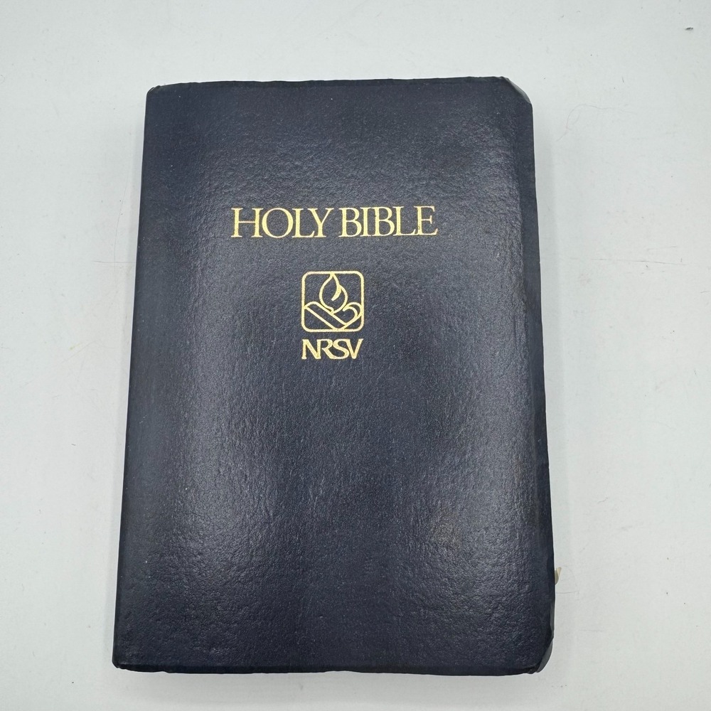 Holy Bible NRSV Thomas Nelson New Revised Standard Version Vinyl Cover 1989 USA